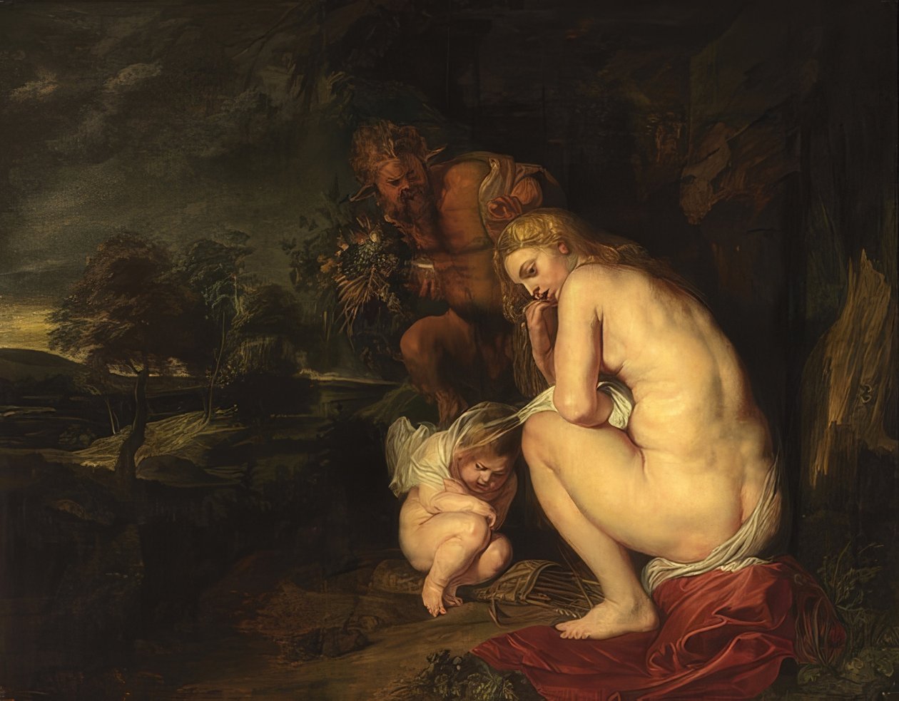 Frierende Venus (Venus Frigida) von Peter Paul Rubens