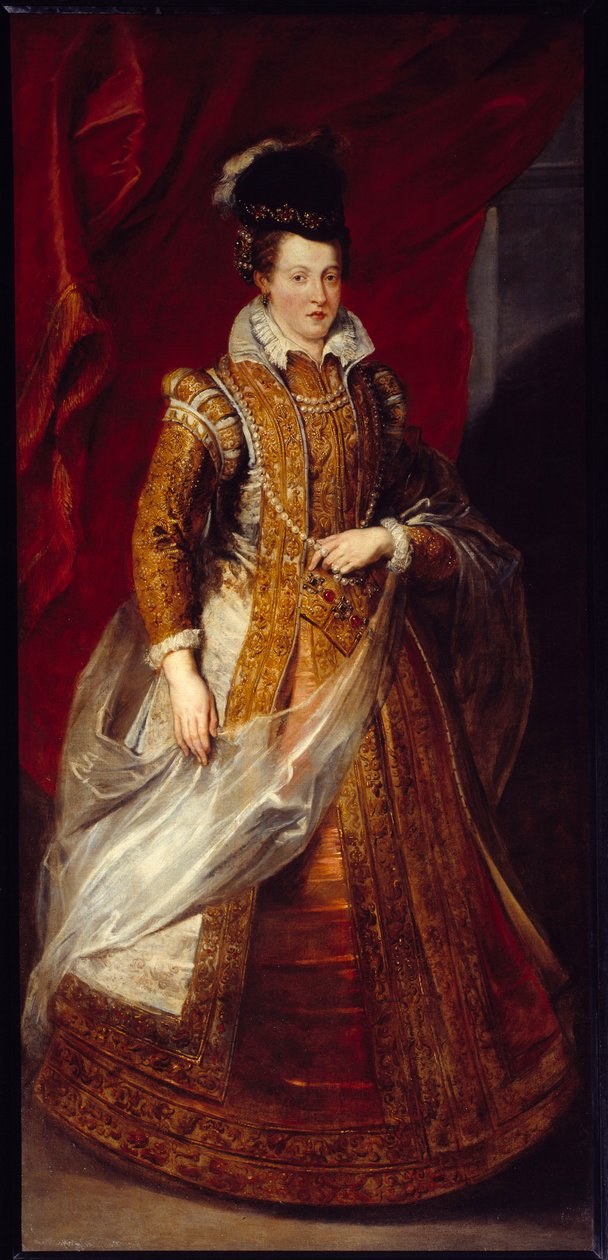 Porträt von Johanna von Österreich von Peter Paul Rubens