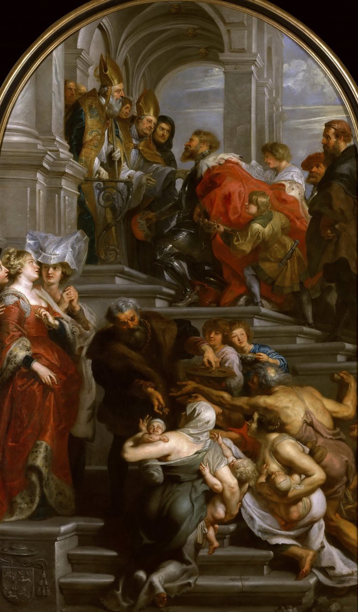 Die Bekehrung des Heiligen Bavo, 1623-1624 von Peter Paul Rubens