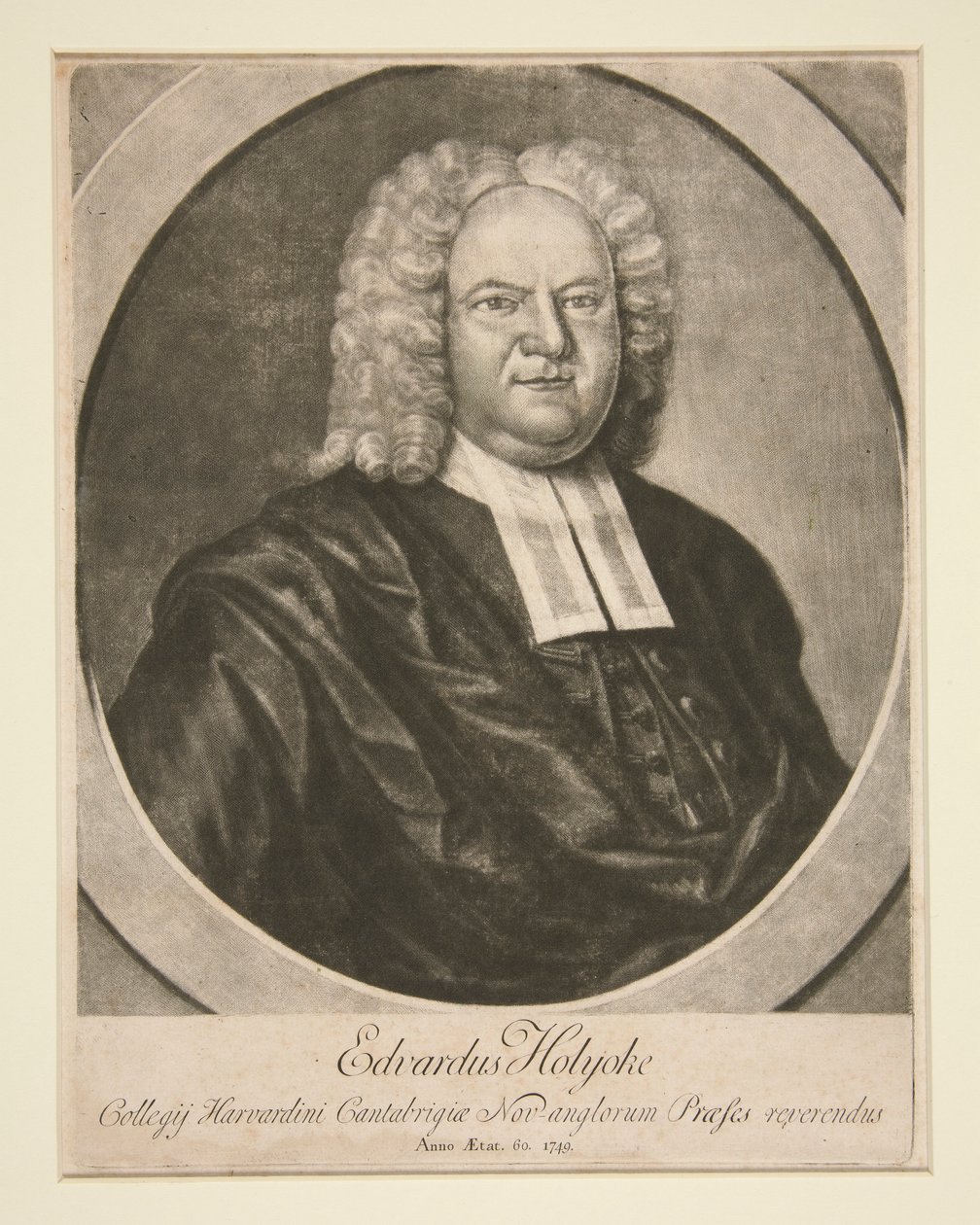 Edvardus Holyoke von Peter Pelham