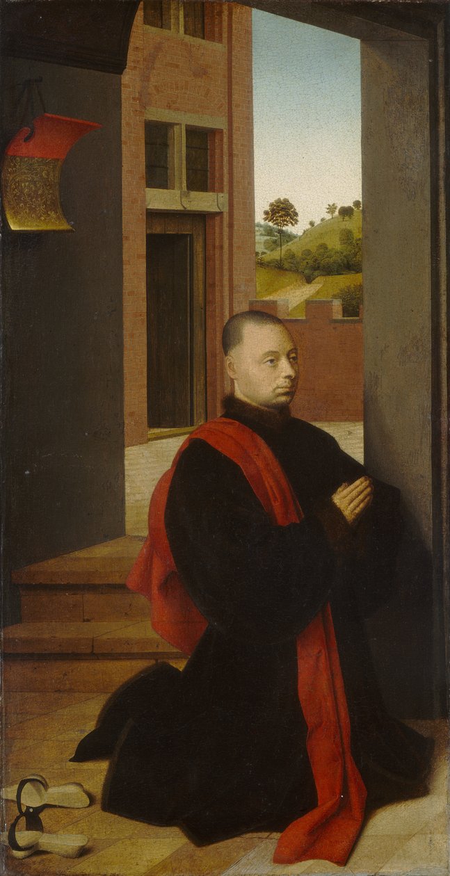 Porträt eines männlichen Spenders, ca. 1455 von Petrus Christus