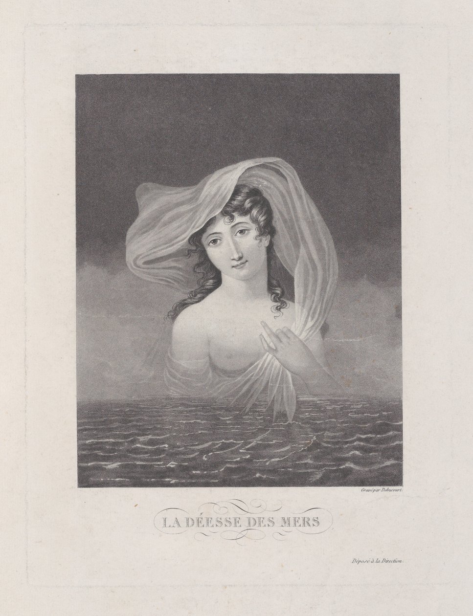 Die Göttin der Meere, 1775-1832 von Philibert Louis Debucourt
