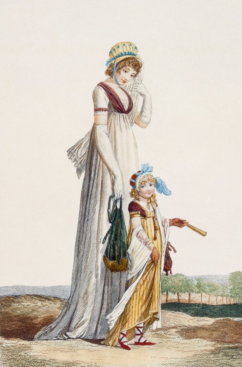 Junge Mutter und Kind, 1800 von Philibert Louis Debucourt