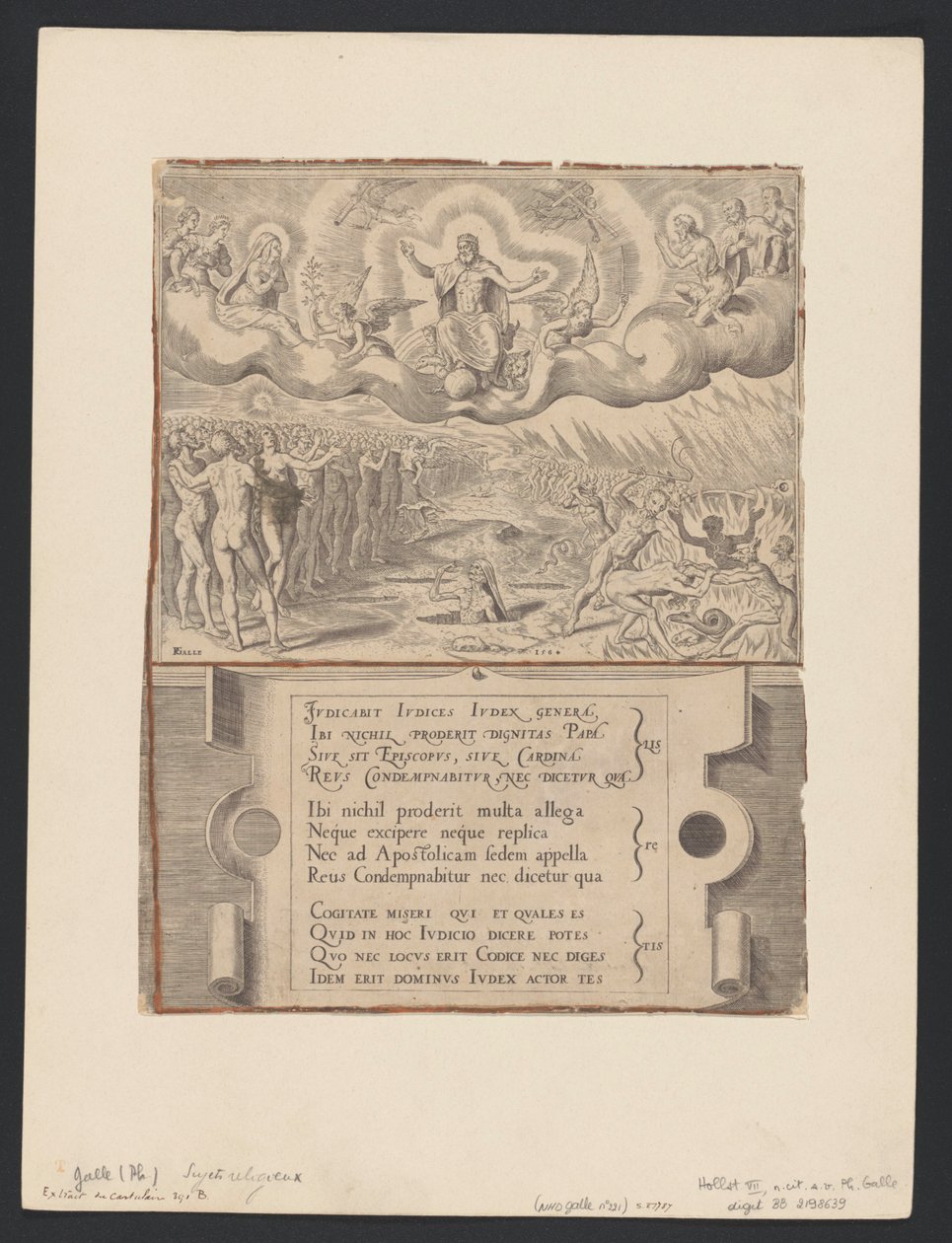 Das Jüngste Gericht von Philip Galle