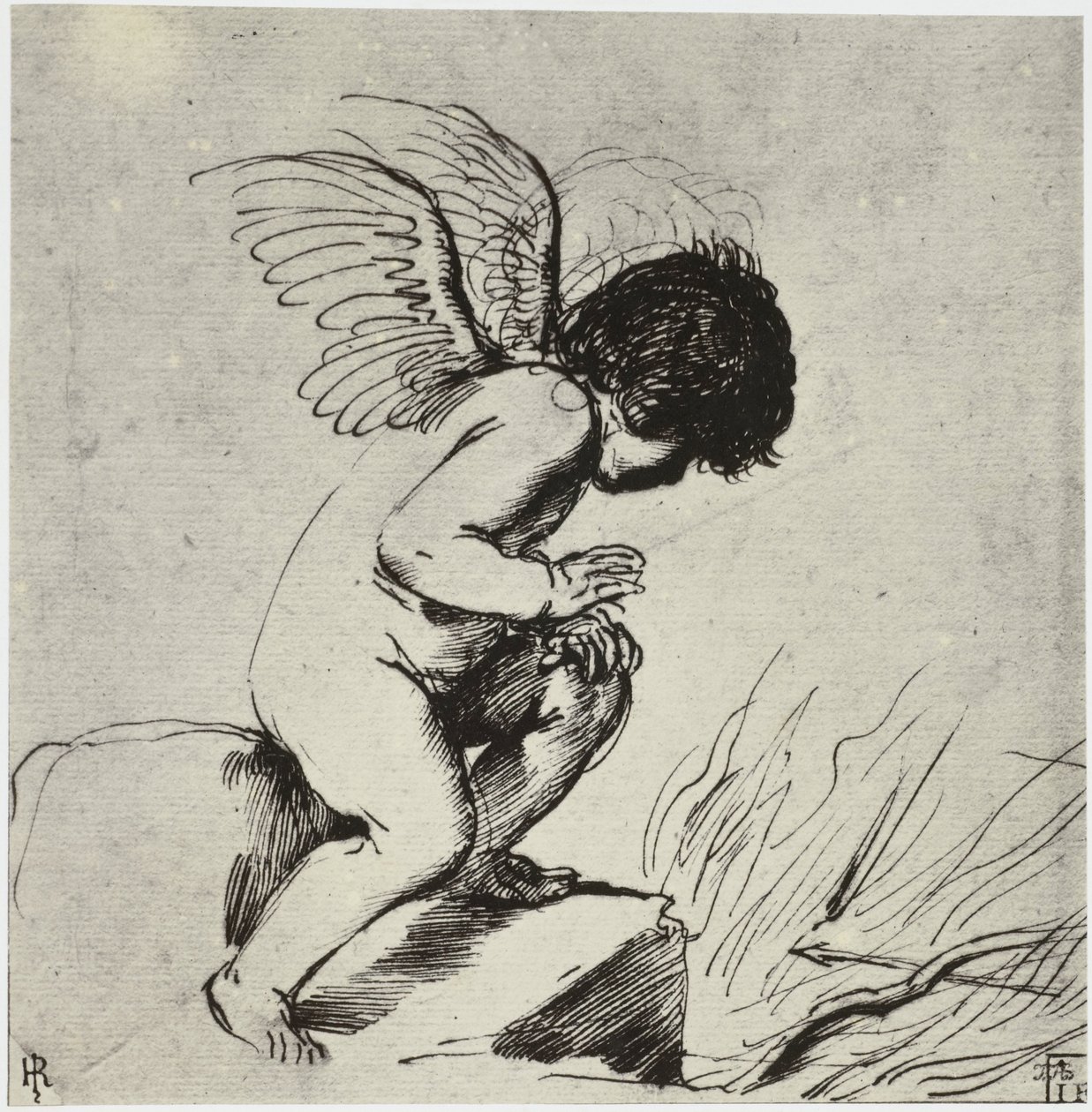 Ein Amor von Philip Henry Delamotte