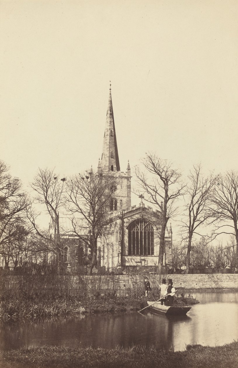 Kirche vom Flussufer von Philip Henry Dellamotte