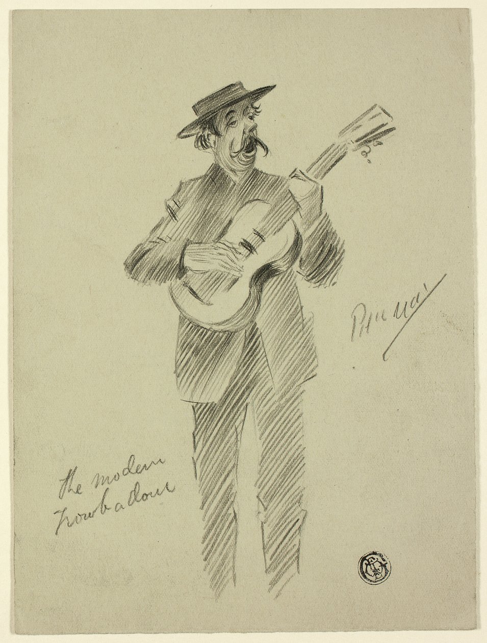 Betrunkener Mann von Philip William May