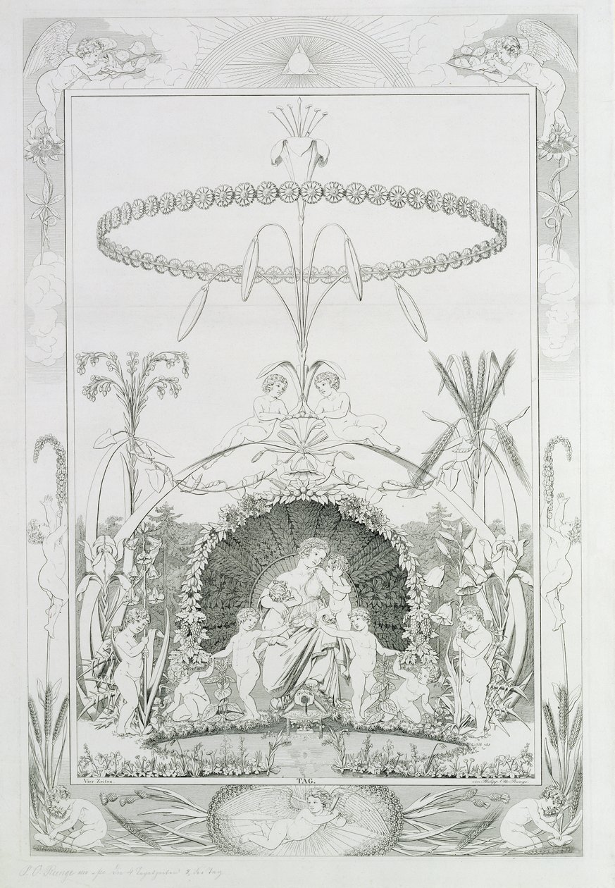 Tag, 1805 von Philipp Otto Runge