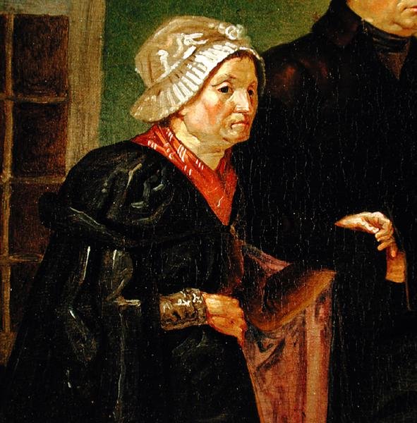 Magdalena Dorothea Runge (1737-1818) aus Die Eltern des Künstlers (kleine Version) von Philipp Otto Runge