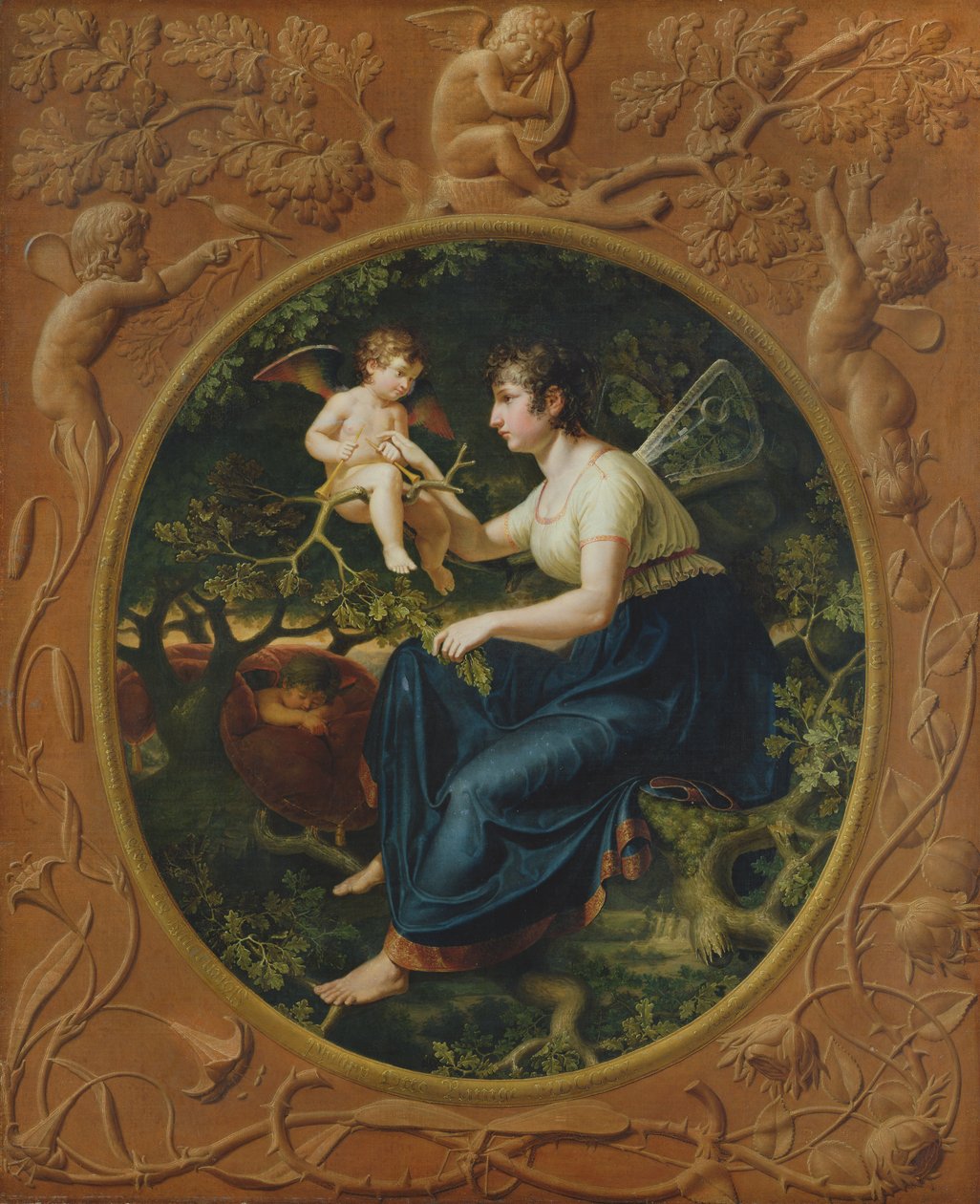 Die Nachtigall-Lektion, 1805 von Philipp Otto Runge