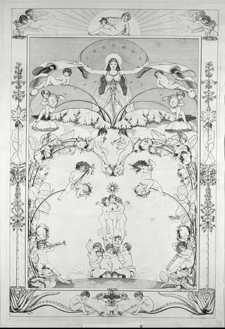 Abend von Philipp Otto Runge