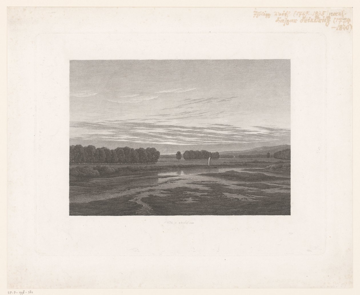 Blick auf die Elbe von Philipp Veith