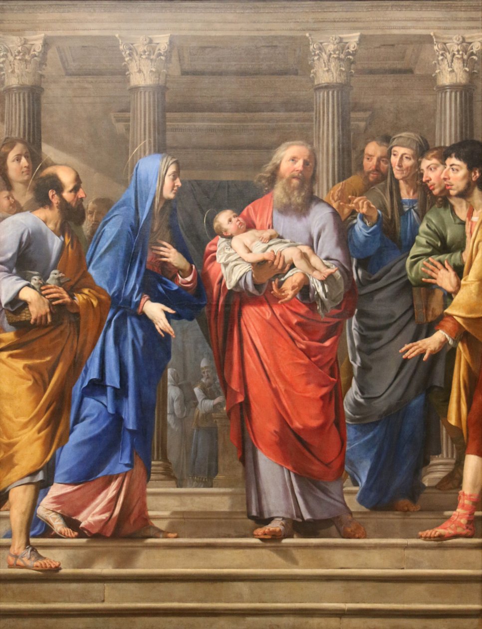 Die Darstellung im Tempel von Philippe de Champaigne