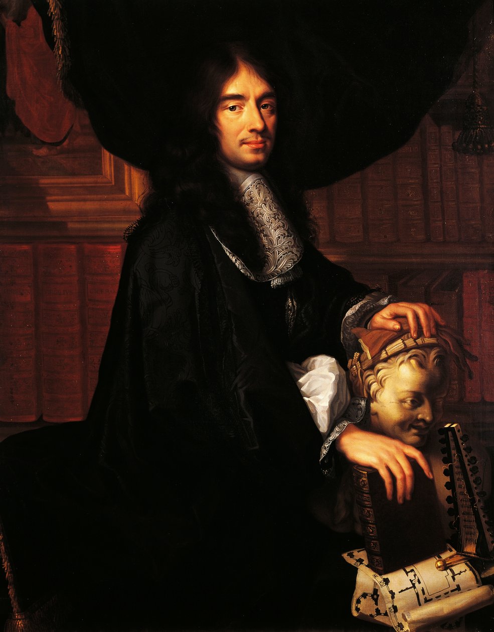 Porträt von Charles Perrault von Philippe Lallemand