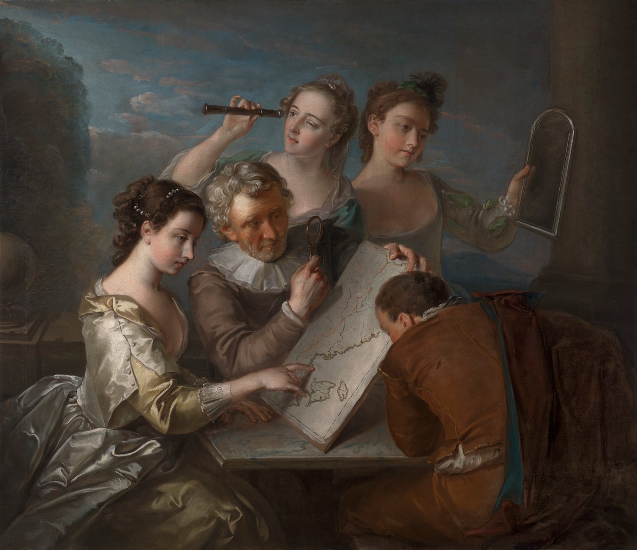 Der Sehsinn von Philippe Mercier