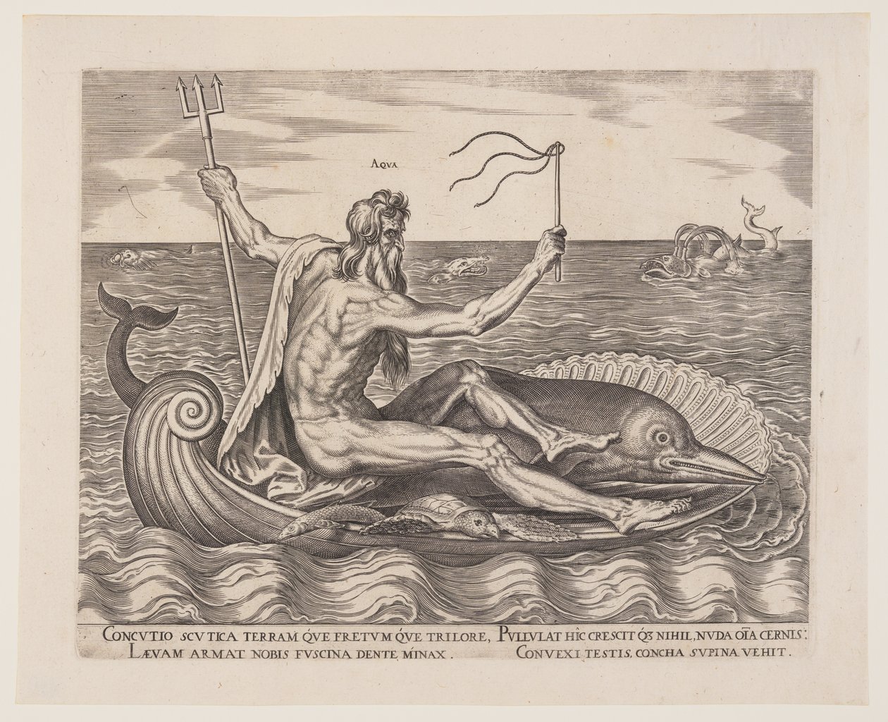 Wasser, aus Die vier Elemente von Philips Galle