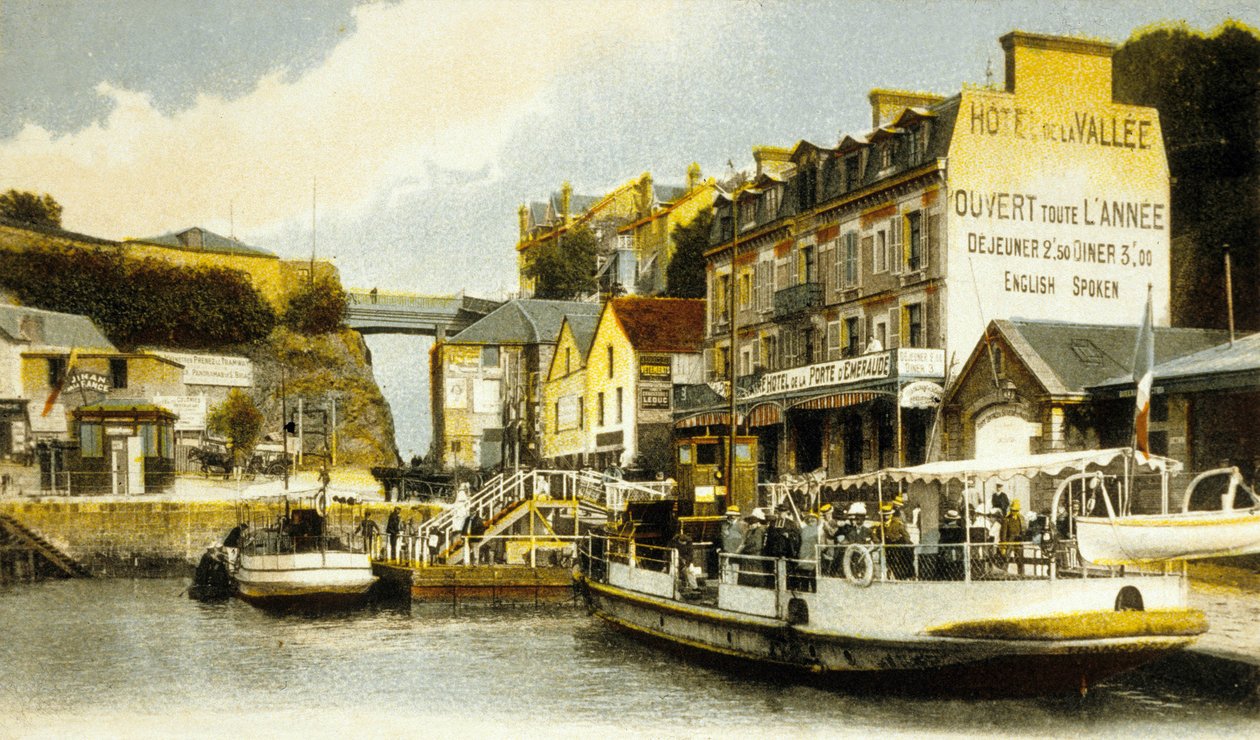 Postkarte von Dinard, Bretagne, um 1900 (Foto) von Photographer French
