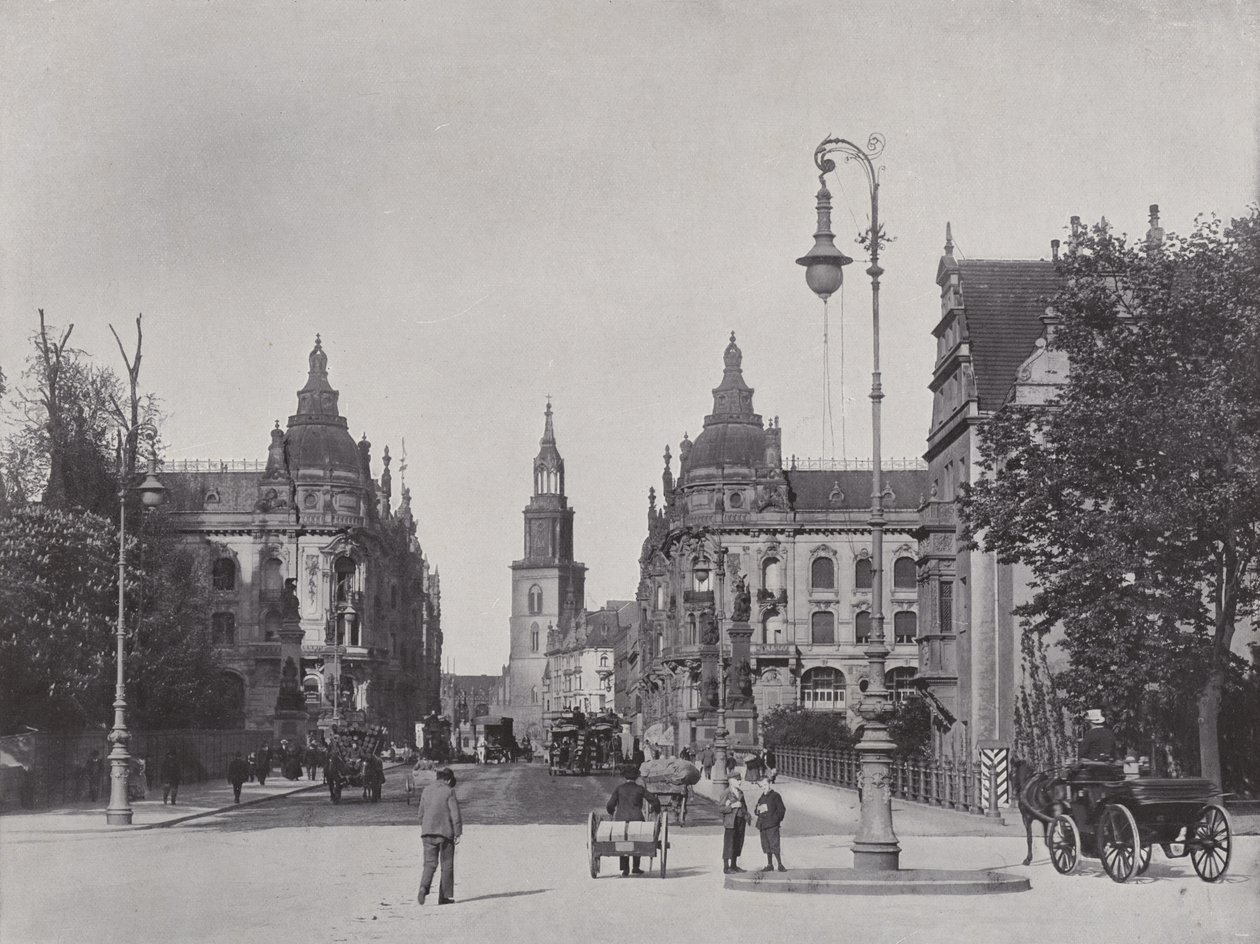 Kaiser-Wilhelm-Brücke und Kaiser-Wilhelm-Straße von Photographer German