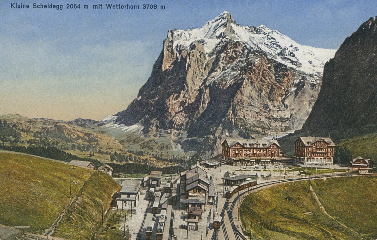 Kleine Scheidegg, Schweiz von Photographer Swiss