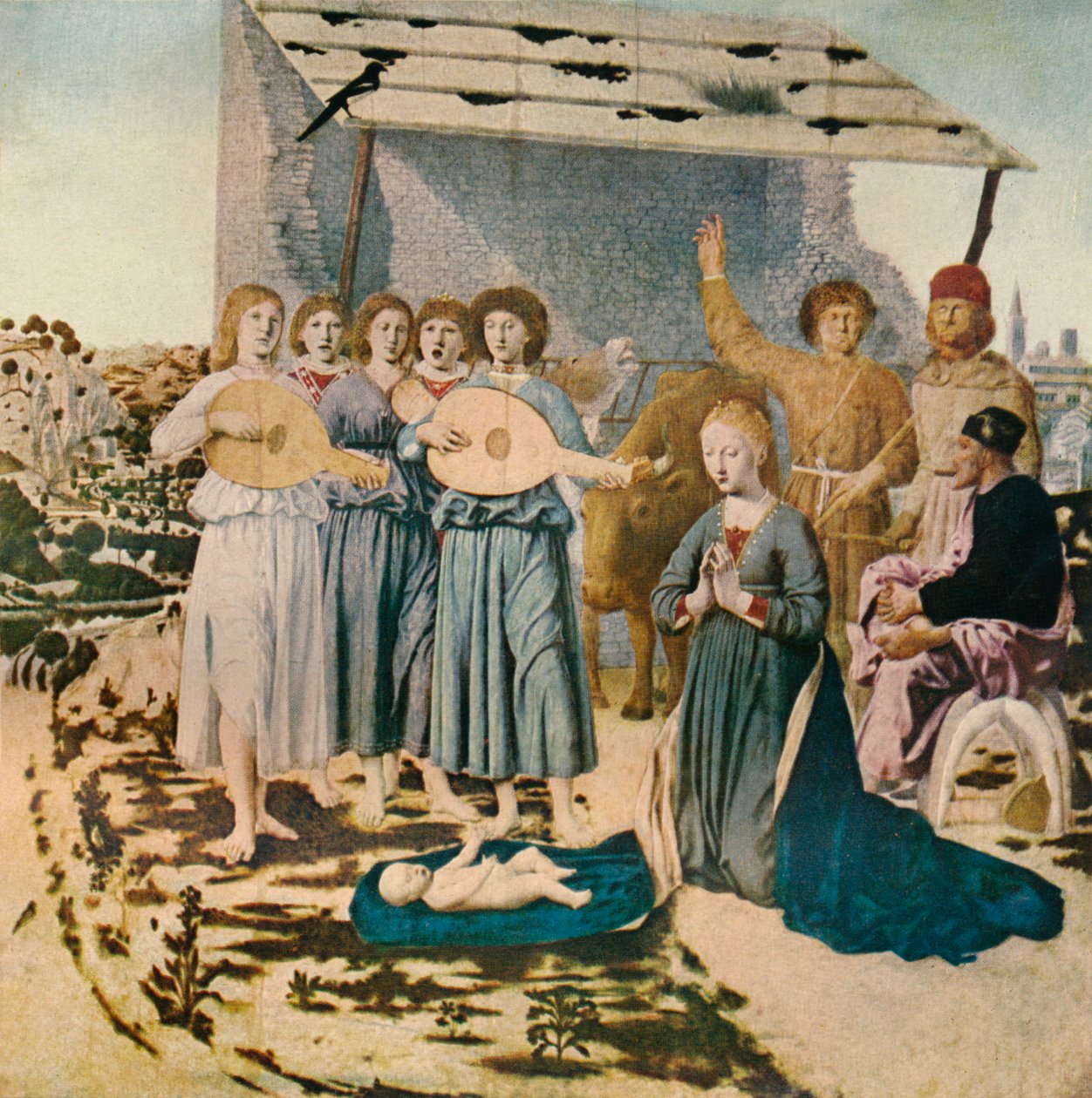 Die Geburt Christi, um 1470, 1911 von Piero della Francesca