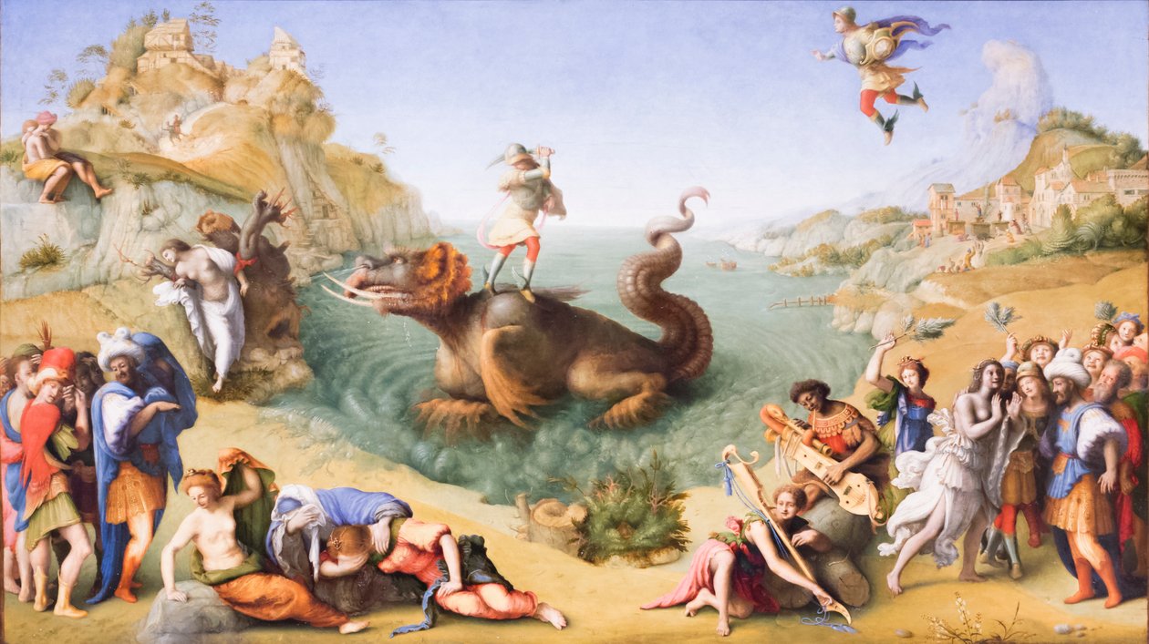 Perseus befreit Andromeda von Piero di Cosimo