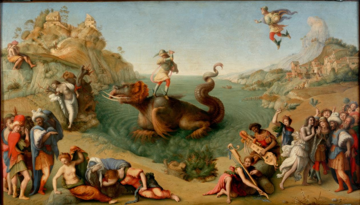 Piero di Cosimo, Perseus und Andromeda von Piero di Cosimo