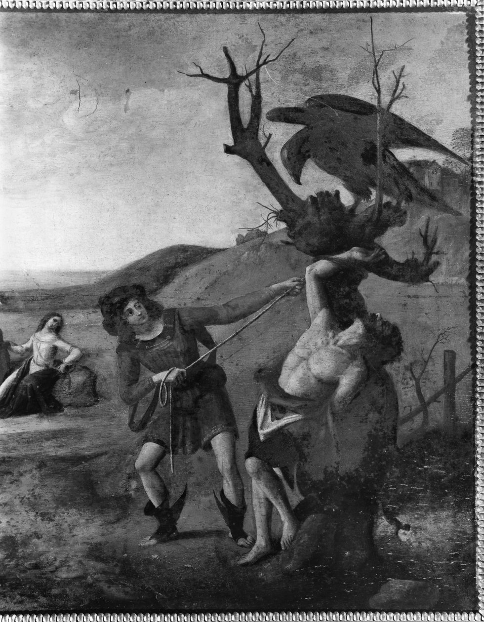 Der Mythos von Prometheus, ca. 1515 (Detail) von Piero di Cosimo