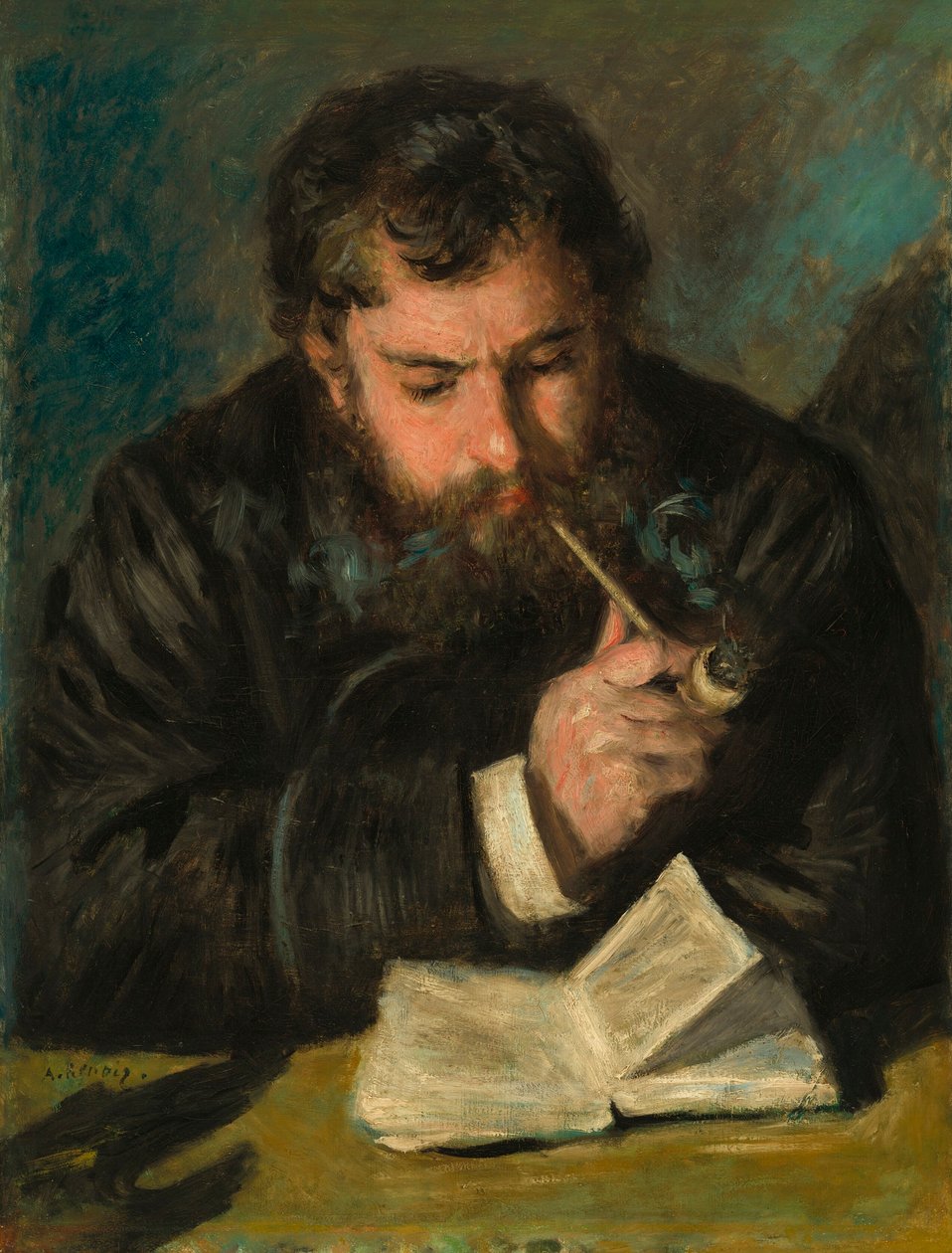 Claude Monet von Pierre Auguste Renoir