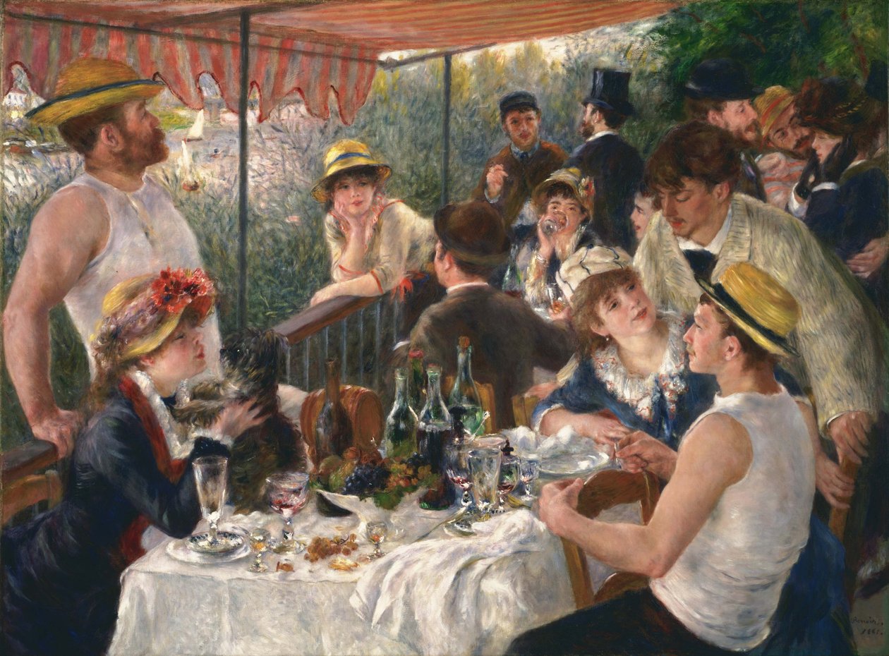 Das Frühstück der Ruderer von Pierre Auguste Renoir