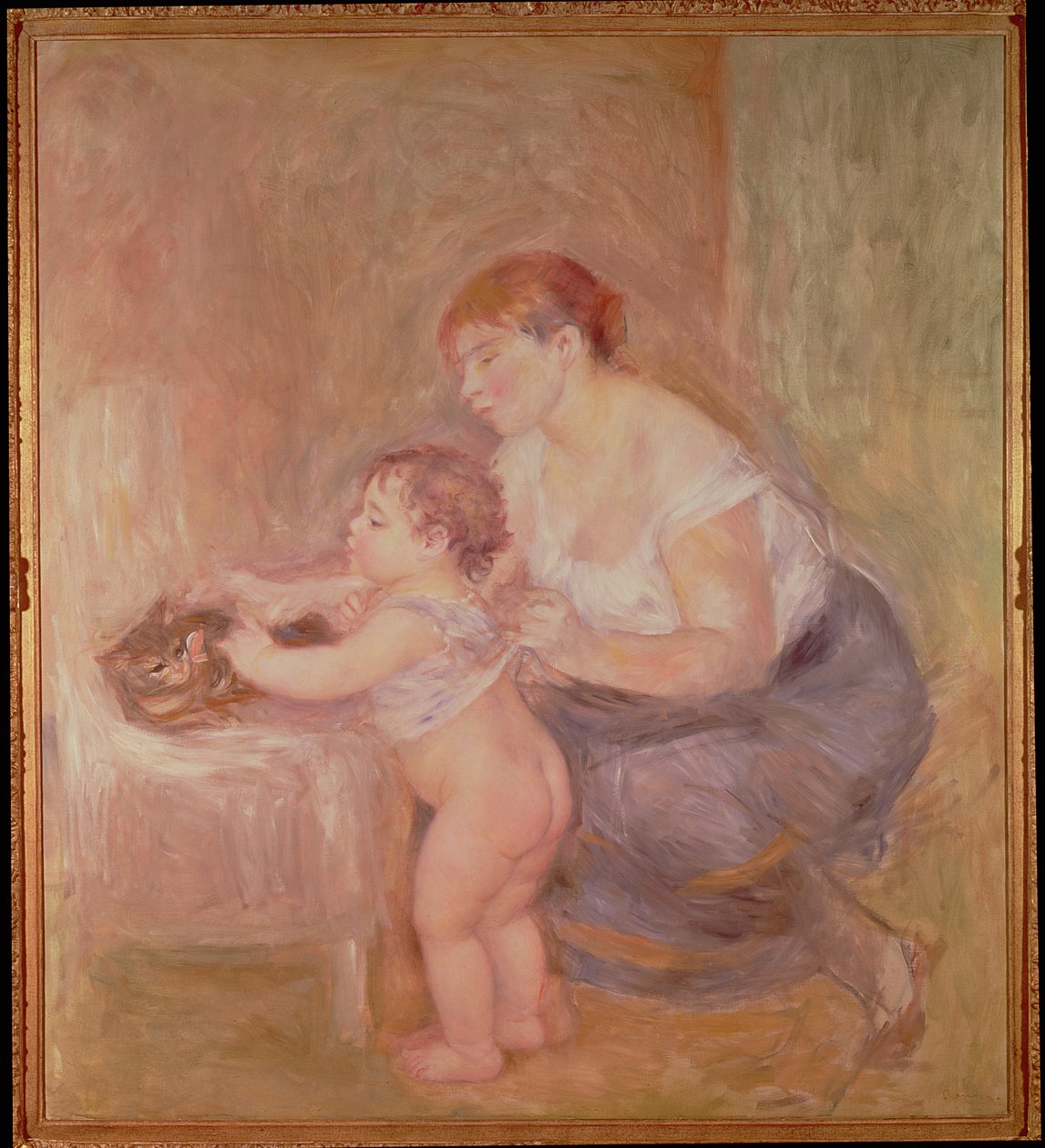 Mutter und Kind von Pierre Auguste Renoir