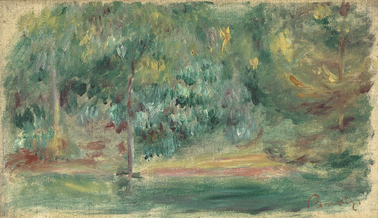Landschaft, ca. 1860-80 von Pierre Auguste Renoir