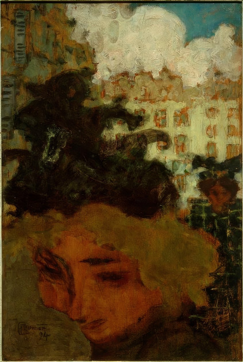Die Passantin von Pierre Bonnard
