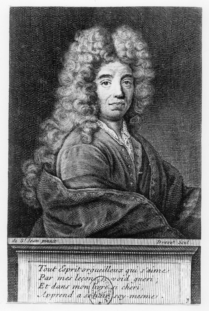 Jean de La Bruyère von Pierre Imbert Drevet
