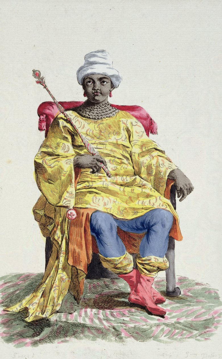Don Alvares, König des Kongo, aus 