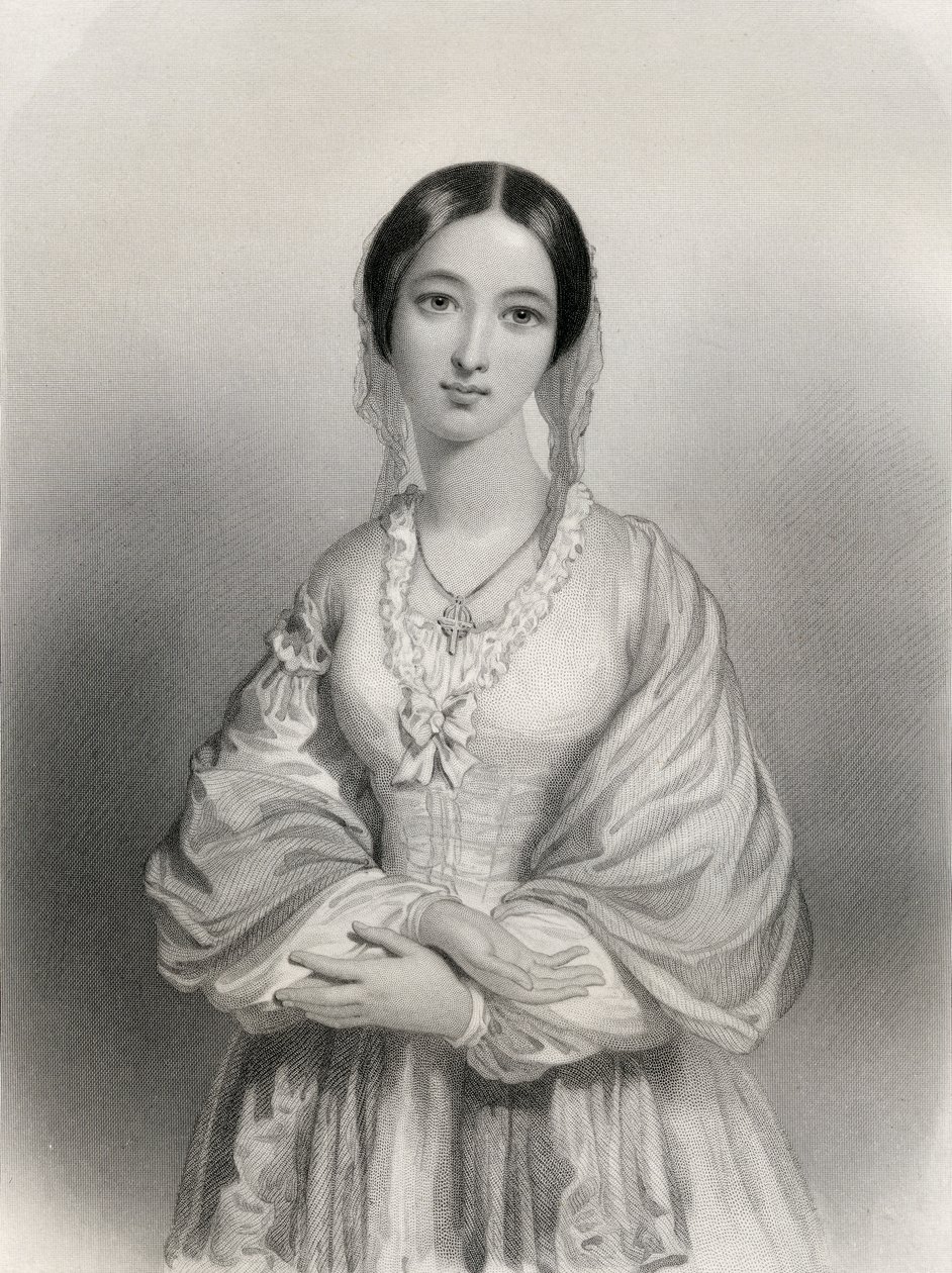 Florence Nightingale (1820-1910) Illustration aus 