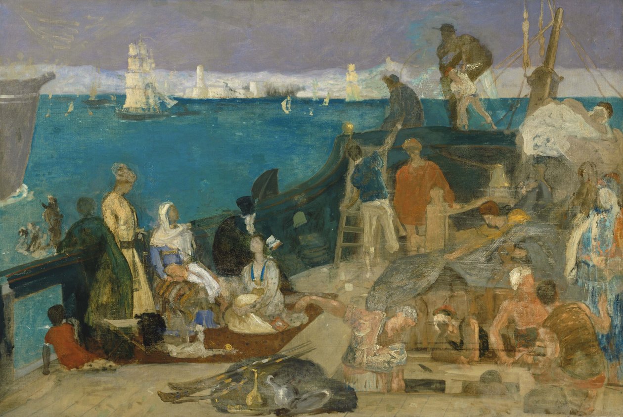 Marseille, Tor zum Orient von Pierre Puvis de Chavannes