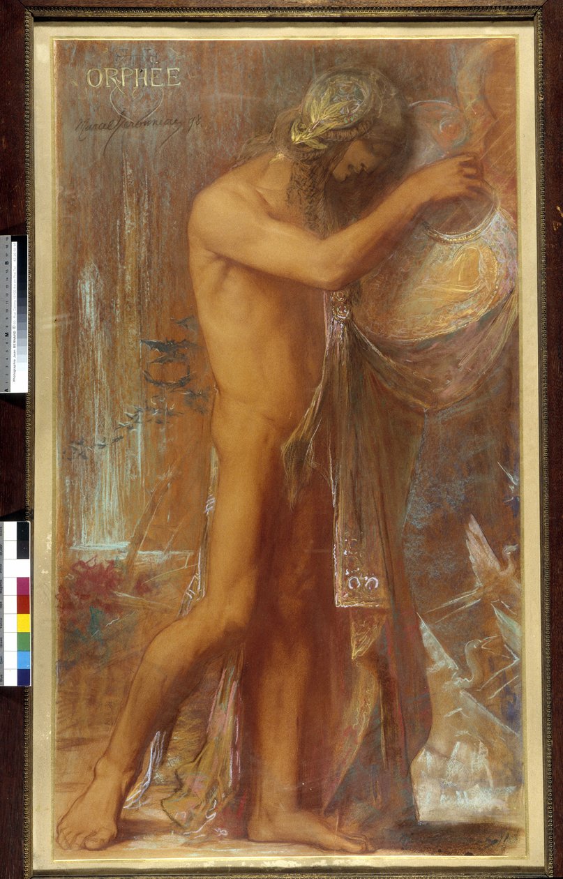 Orpheus spielt die Zither von Pierre Amedee Marcel Beronneau