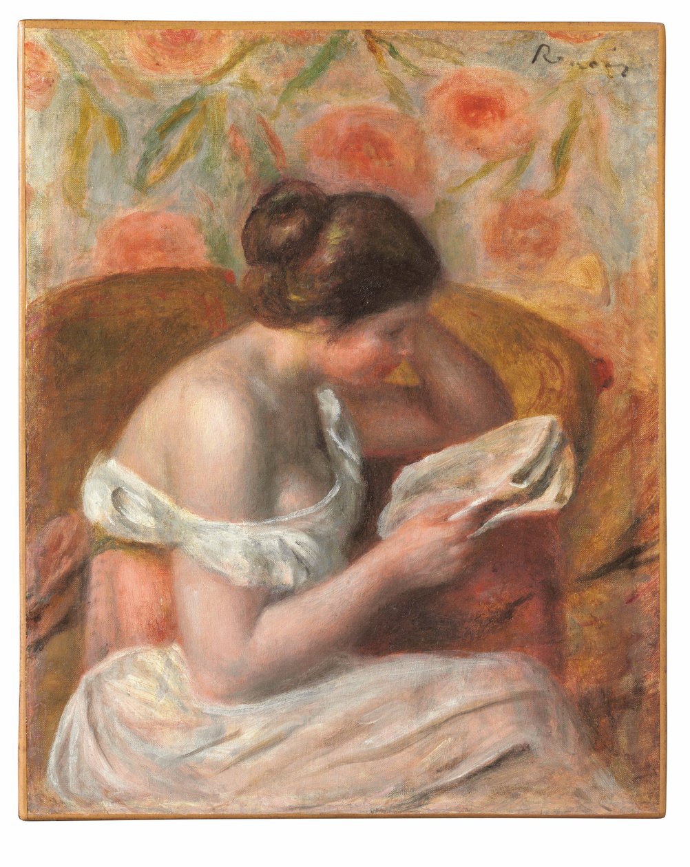 Lesende Frau von Pierre Auguste Renoir