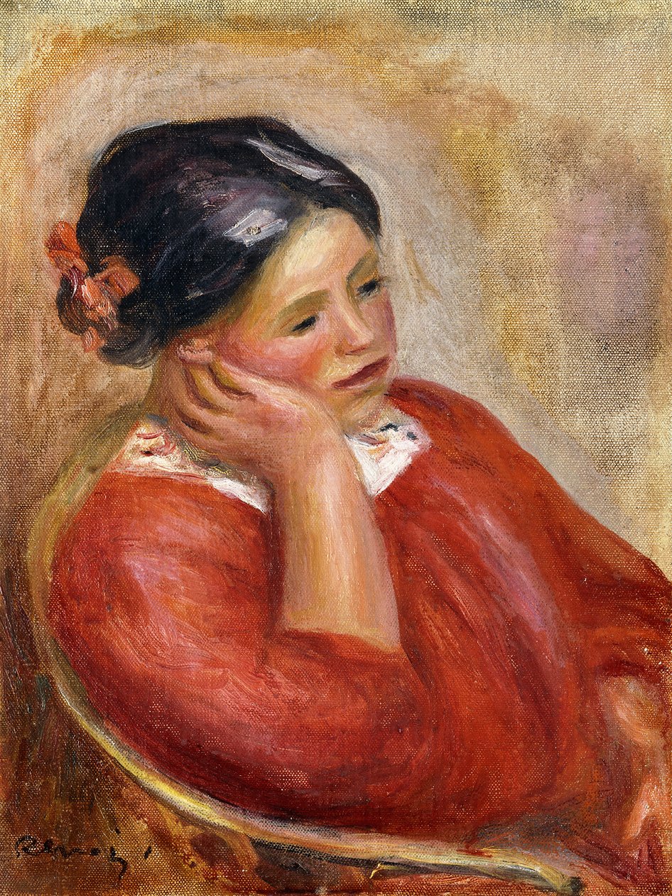 Gabrielle lehnt von Pierre Auguste Renoir