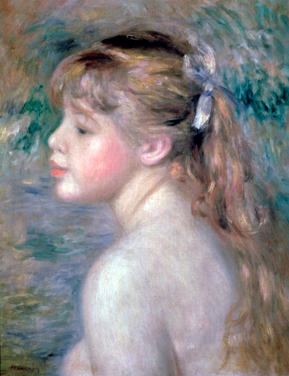 Kopf eines Kindes, 1892 von Pierre Auguste Renoir