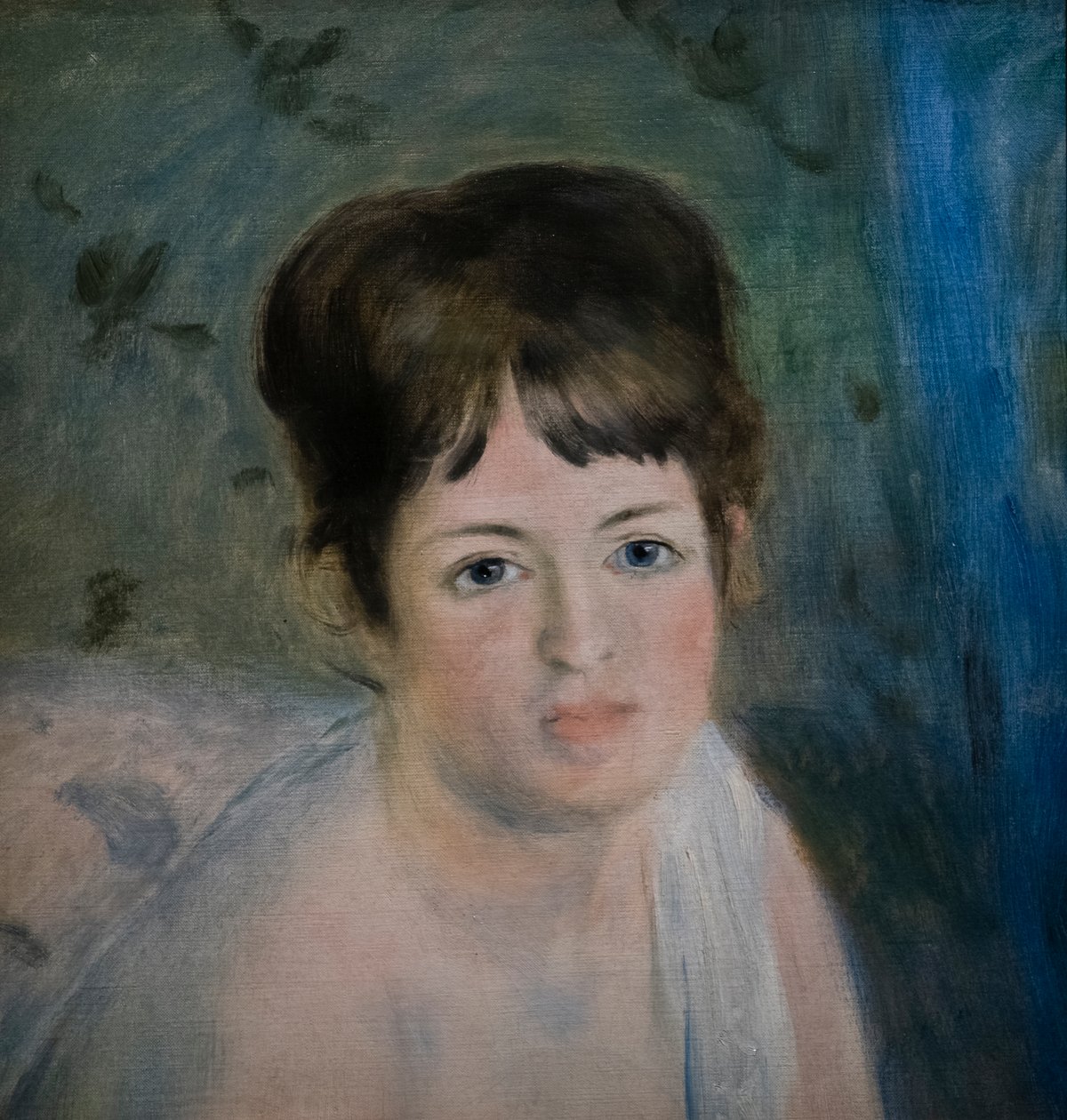 Kopf einer Frau von Pierre Auguste Renoir