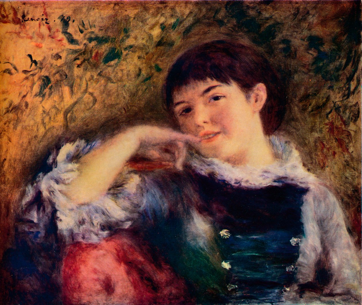 La Songeuse, 19. Jahrhundert von Pierre Auguste Renoir