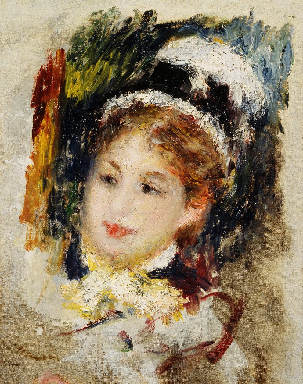 Dame in ihrer Stadtbekleidung, 1875 von Pierre Auguste Renoir