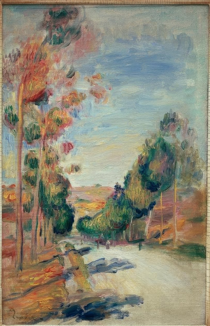 Landschaft von Essoyes von Pierre Auguste Renoir