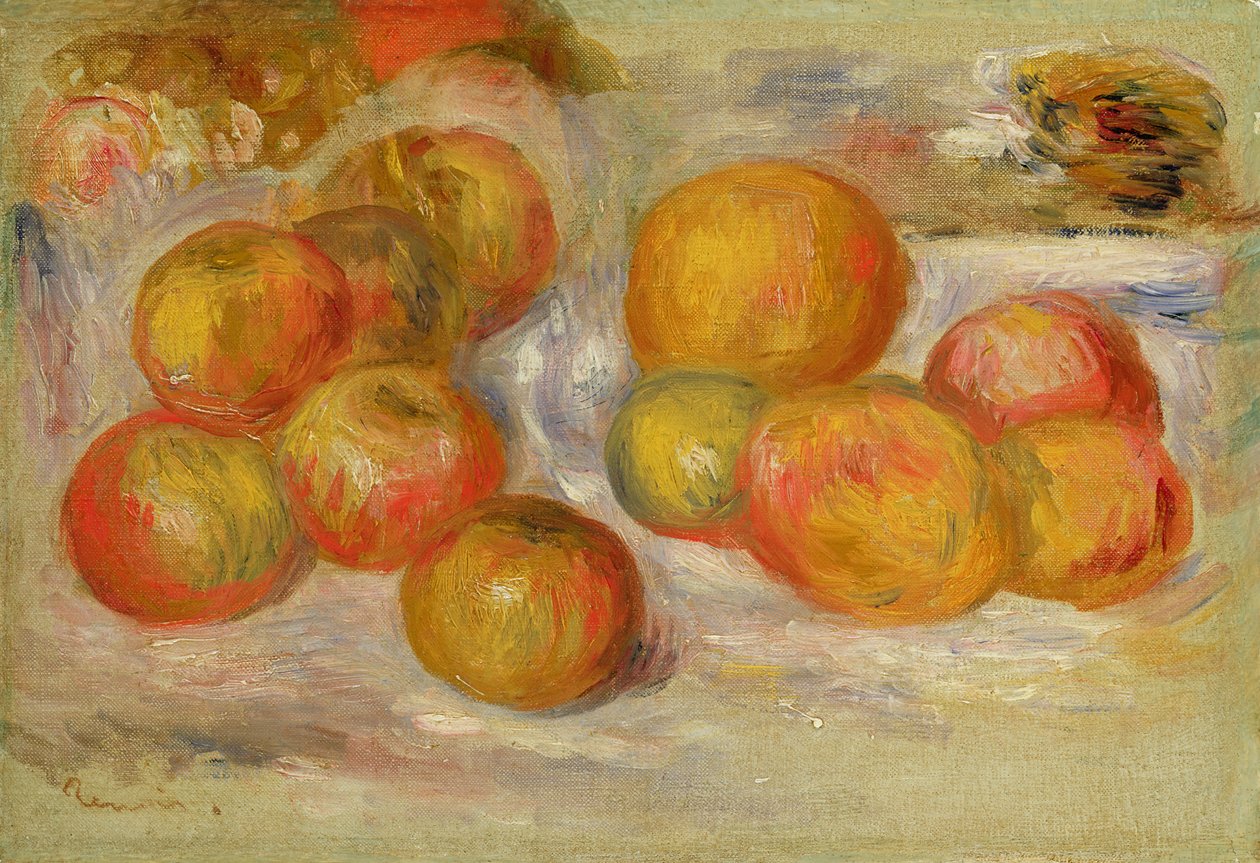 Stillleben mit Äpfeln, ca. 1898 von Pierre Auguste Renoir