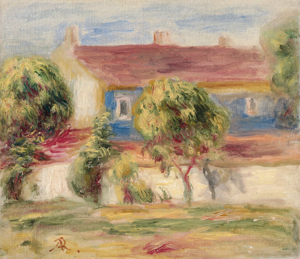 Das Haus des Künstlers von Pierre Auguste Renoir