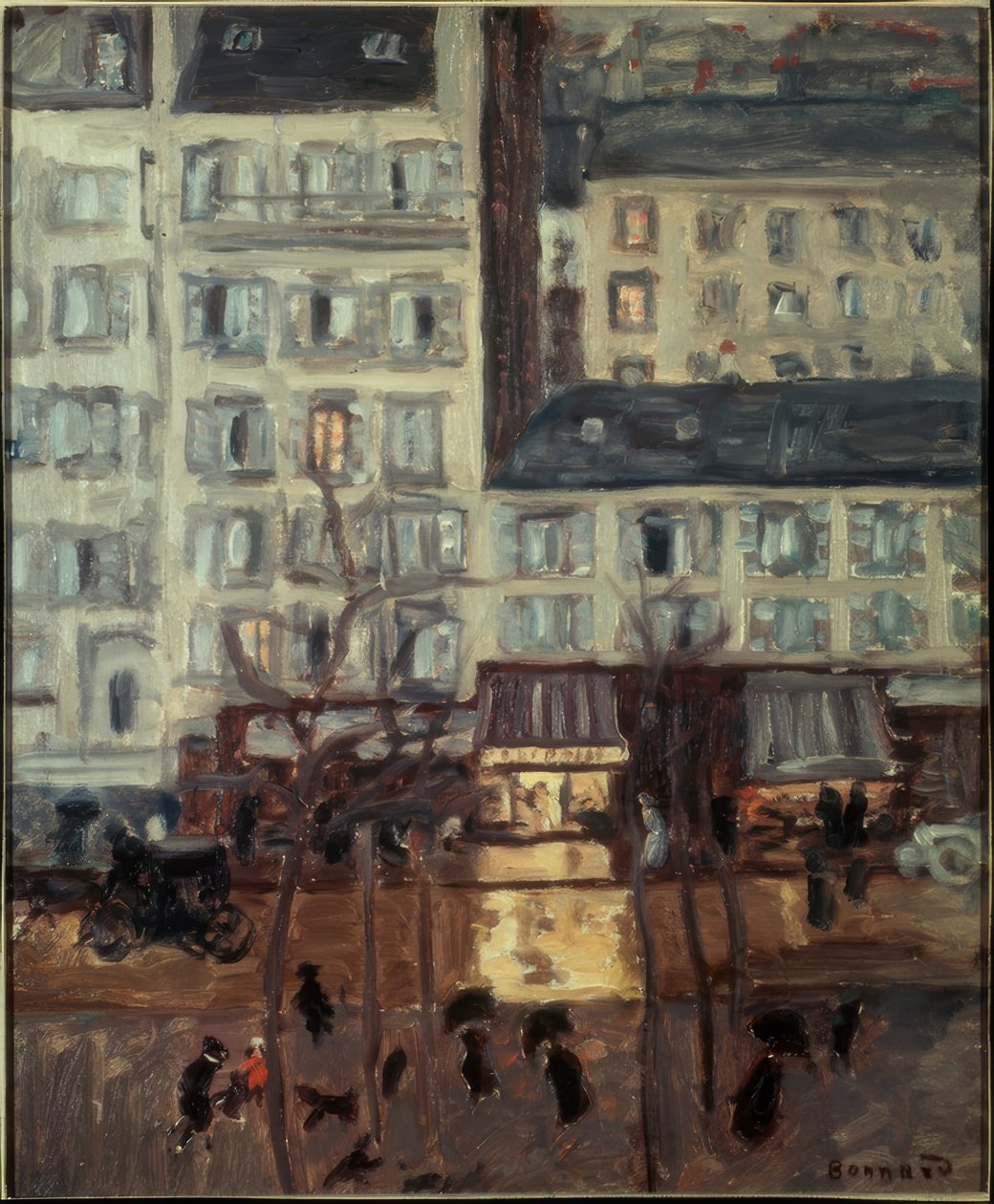 Boulevard de Clichy von Pierre Bonnard