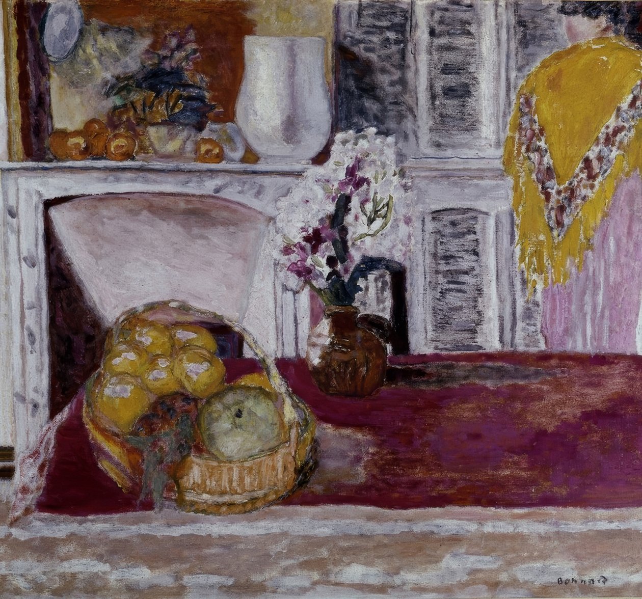 Ecke des Speisezimmers in Cannet von Pierre Bonnard