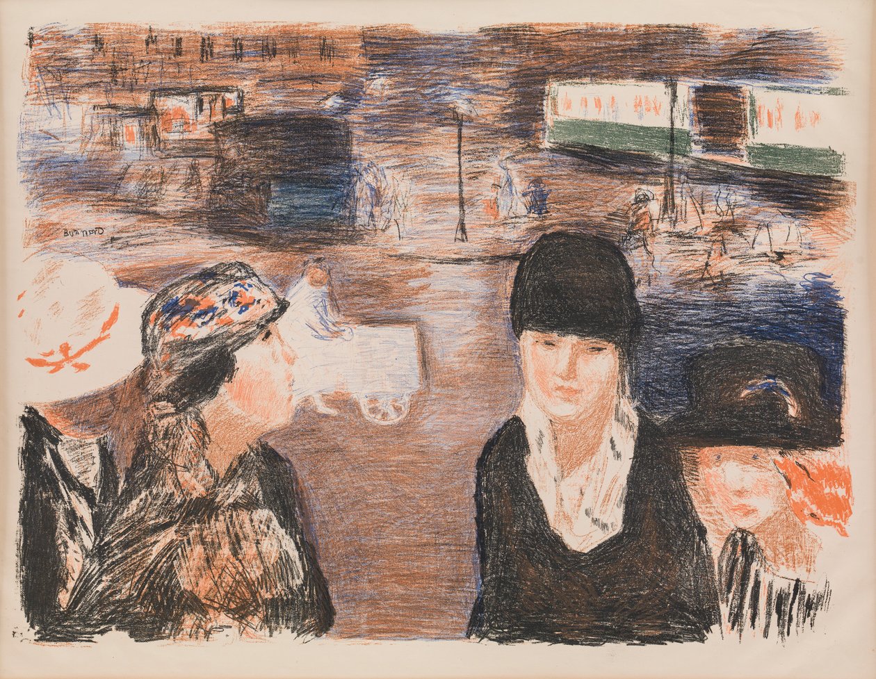Place Clichy von Pierre Bonnard