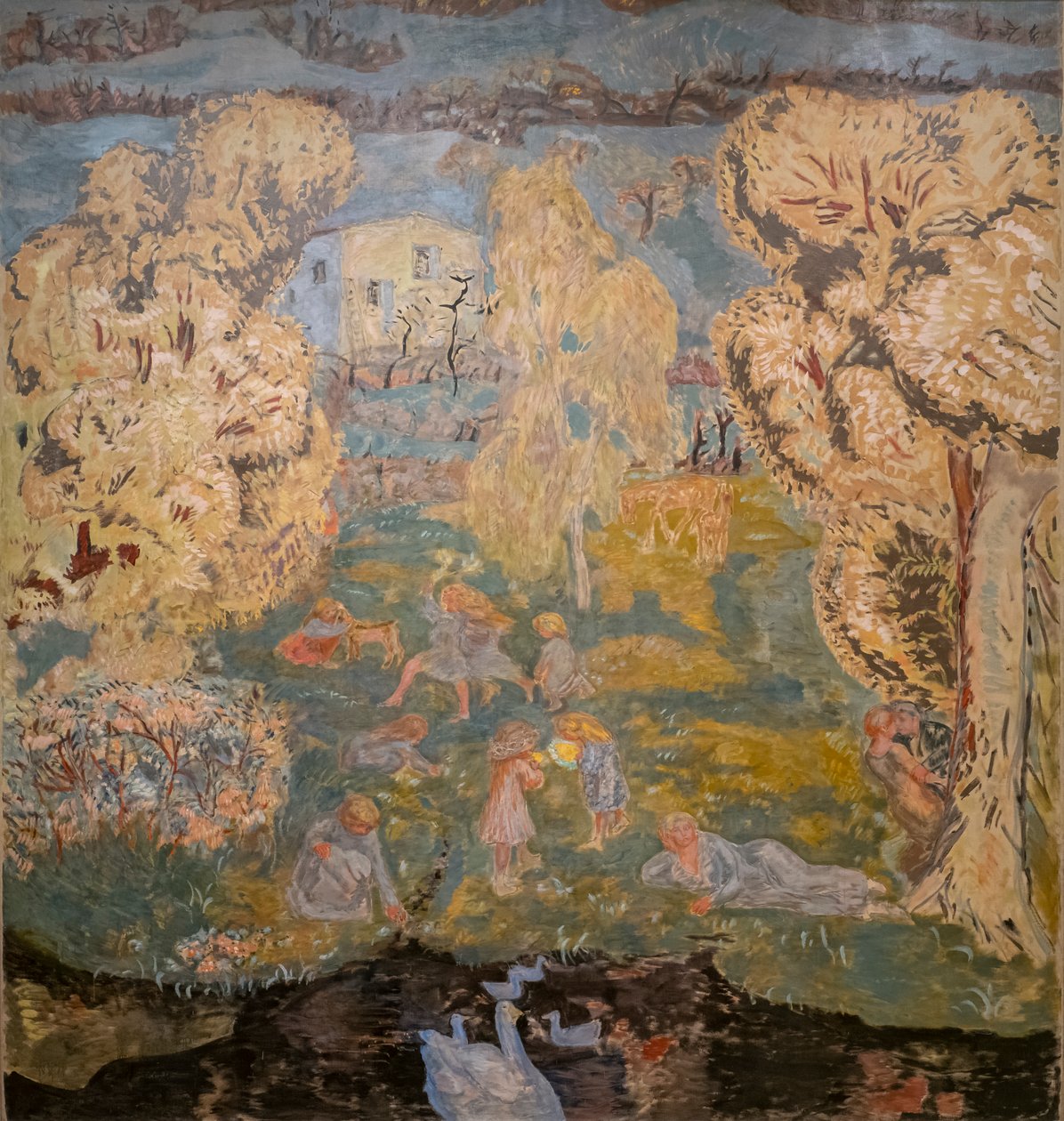 Früher Frühling auf dem Land von Pierre Bonnard